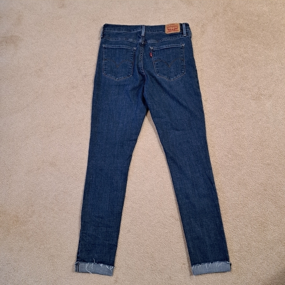 Levi's 311 Jeans Womens 29 Blue Shaping Skinny Stretch Denim - Picture 7 of 12